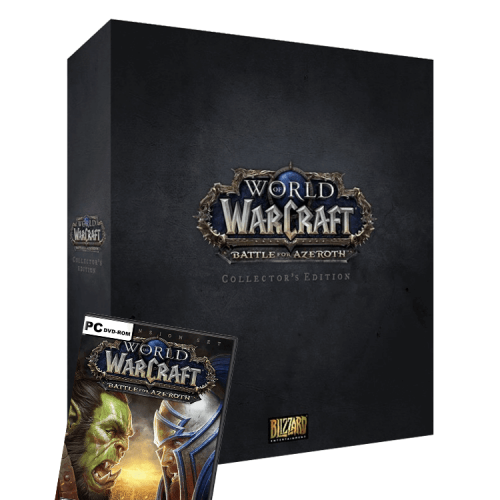 World of Warcraft good Battle For Azeroth Collectors Edition