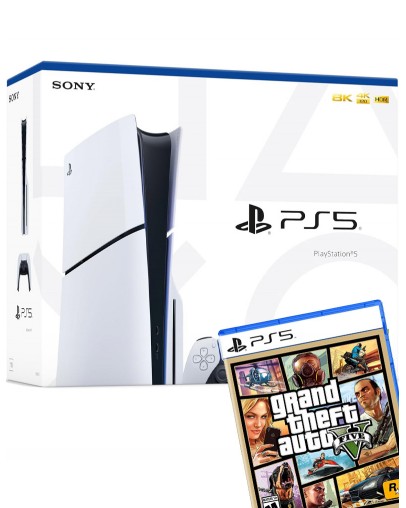 PlayStation 5 Slim z igro Grand Theft Auto 5 (PS5)