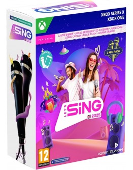 Lets Sing 2025 z dvema mikrofonoma (XBOX ONE | SERIES X)