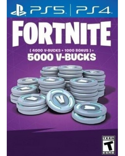 Sony PlayStation Fortnite 5000 V-Bucks (PS5 | PS4)